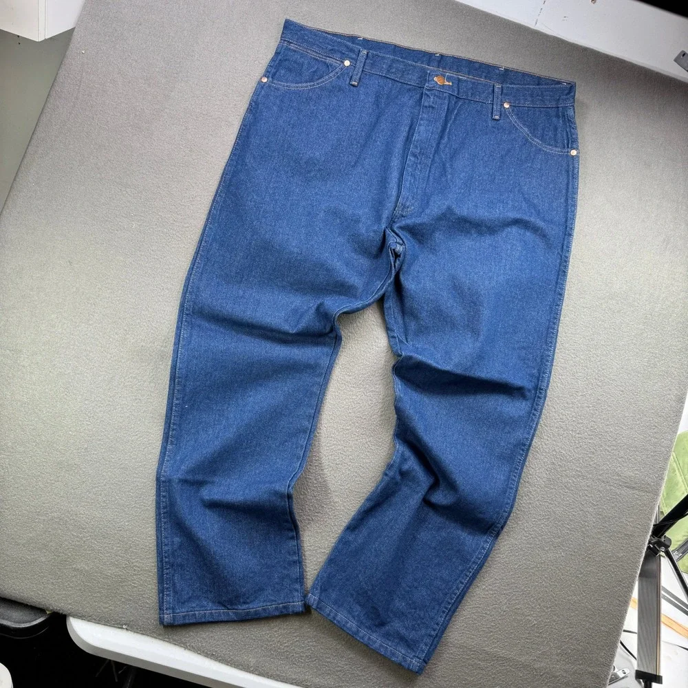 New Wrangler Cowboy Cut Jeans‎ Mens 42x30 13MWZPW Prewashed Indigo Denim